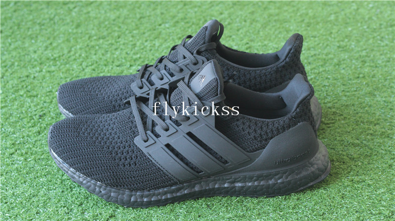 Real Boost Adidas Ultra Boost 4.0 Triple Black BB6157